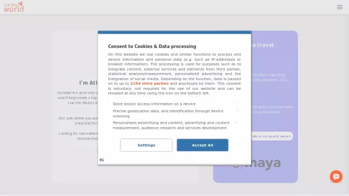 Atlas Travel Assistant — бесплатная нейросеть   для путешествий. 
