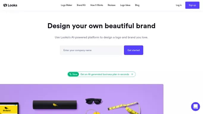 Looka — бесплатная нейросеть   для создания логотипа. Бесплатная версия с ограниченным функционалом, есть платные тарифы.