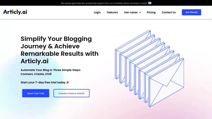 Articly — платная нейросеть   для написания текста,  для копирайтинга. Бесплатная версия с ограниченным функционалом, есть платные тарифы.