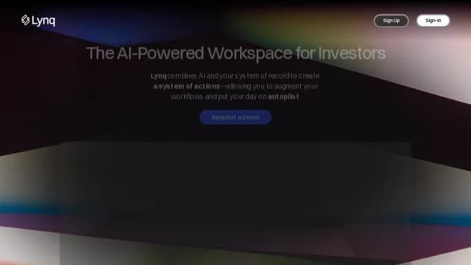 Lynq — платная нейросеть   для работы с финансами. 