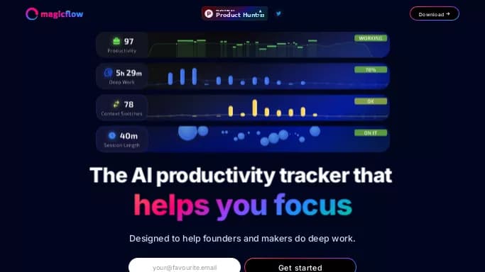 Magicflow — платная нейросеть   для no Code/Low Code разработки,  для маркетинга, для помощи в автоматизации. Бесплатная версия с ограниченным функционалом, есть платные тарифы.
