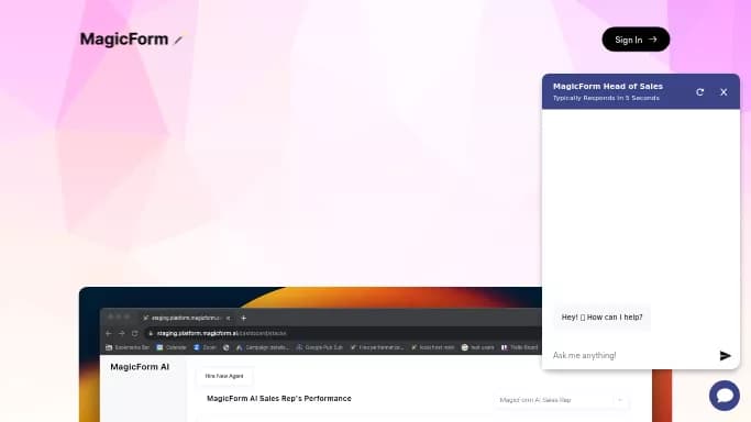 MagicForm — бесплатная нейросеть   для no Code/Low Code разработки. Бесплатная версия с ограниченным функционалом, есть платные тарифы.