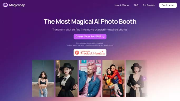 Magicsnap — платная нейросеть   для редактирования изображений. Бесплатная версия с ограниченным функционалом, есть платные тарифы.