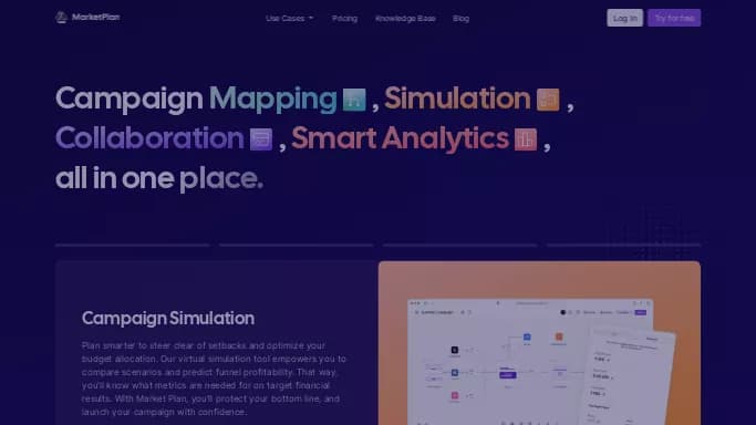 Marketplan — бесплатная нейросеть   для маркетинга. Бесплатная версия с ограниченным функционалом, есть платные тарифы.