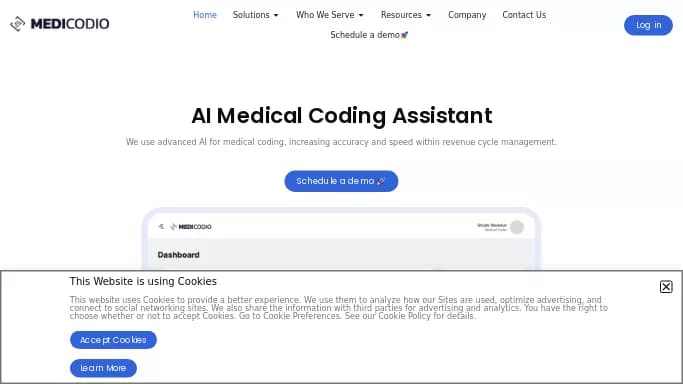 MediCodio — платная нейросеть   в медицине. 