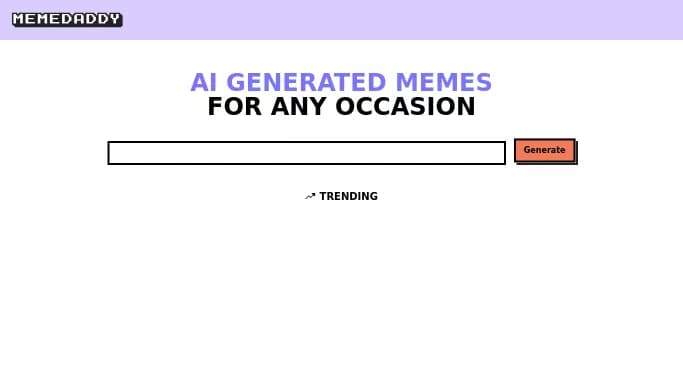 MemeDaddy — бесплатная нейросеть   для создания изображений. 