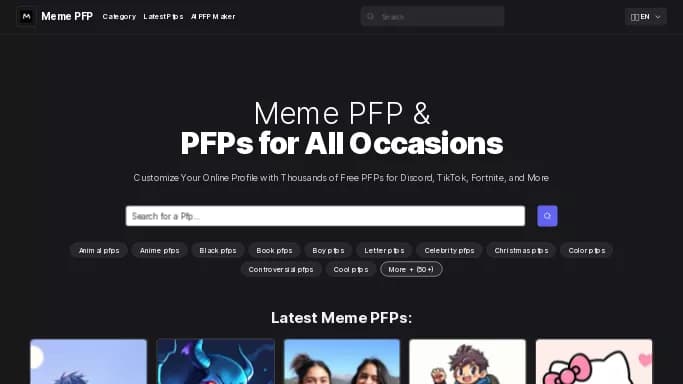 Meme PFP — бесплатная нейросеть   для SMM. 