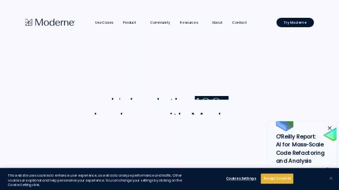 Moderne — платная нейросеть   для разработки программного обеспечения. 