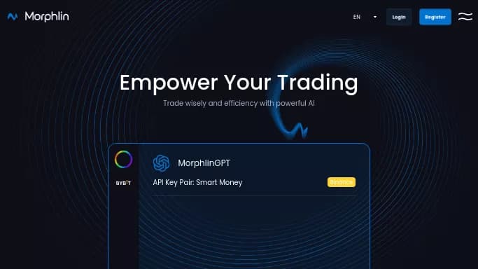 Morphlin — бесплатная нейросеть   для работы с финансами. 