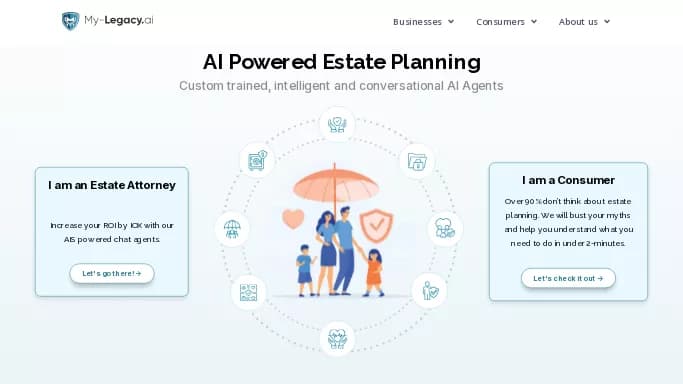 My-Legacy.ai — платная нейросеть   в области права. 
