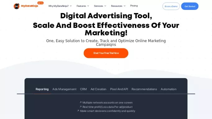 MyDataNinja — платная нейросеть   для маркетинга. 