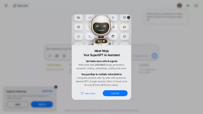 MyNinja — платная нейросеть   для маркетинга,  для повышения продуктивности. 