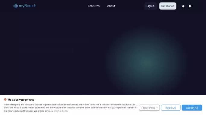 myReach — бесплатная нейросеть   для повышения продуктивности. Бесплатная версия с ограниченным функционалом, есть платные тарифы.