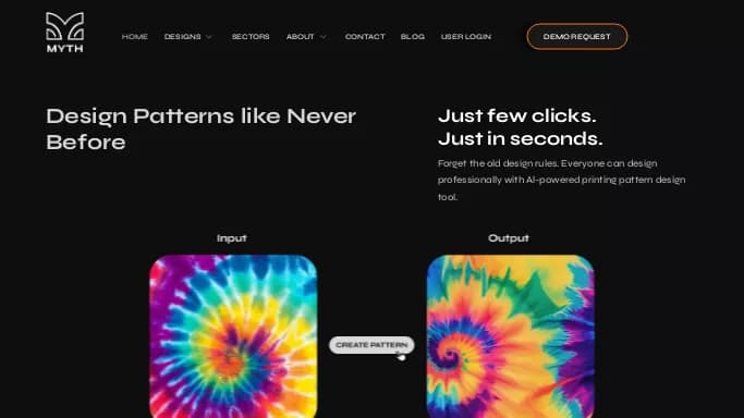 Myth.Ai — платная нейросеть   для дизайна. 