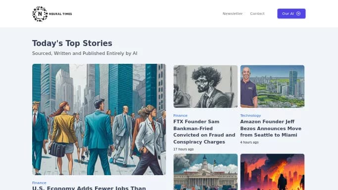 Neural Times — бесплатная нейросеть   для повышения продуктивности. 