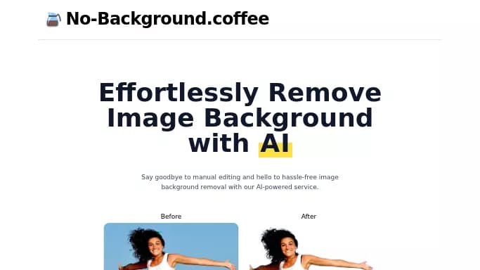 No-Background — бесплатная нейросеть   для редактирования изображений. 