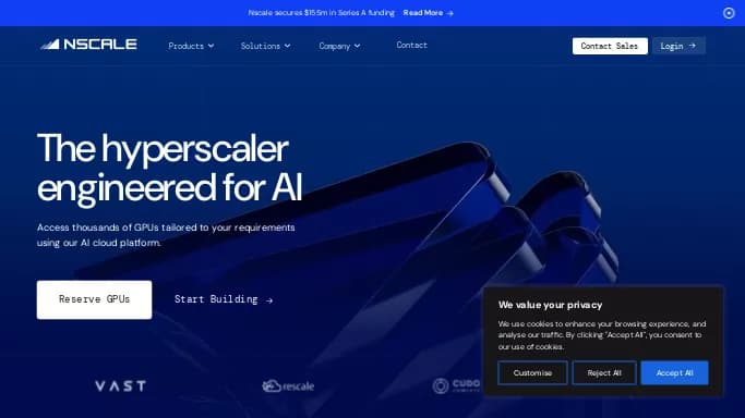 Nscale — платная нейросеть   для разработки программного обеспечения. Бесплатная версия с ограниченным функционалом, есть платные тарифы.