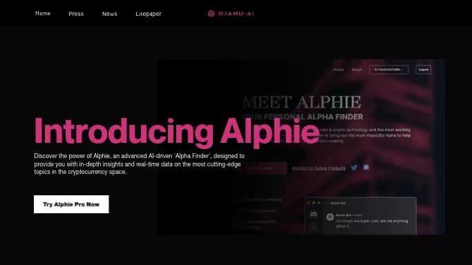 Alphie — платная нейросеть   для работы с финансами. Бесплатная версия с ограниченным функционалом, есть платные тарифы.