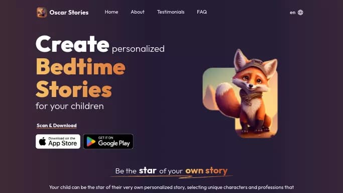 Oscar — платная нейросеть   для помощи в образовании,  для сторителлинга. Бесплатная версия с ограниченным функционалом, есть платные тарифы.