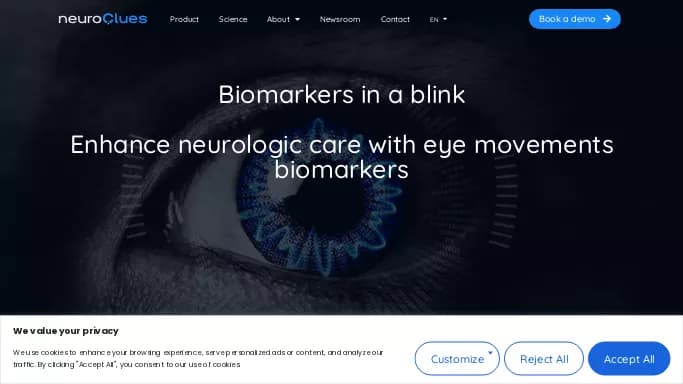 NeuroClues — платная нейросеть   в медицине. 