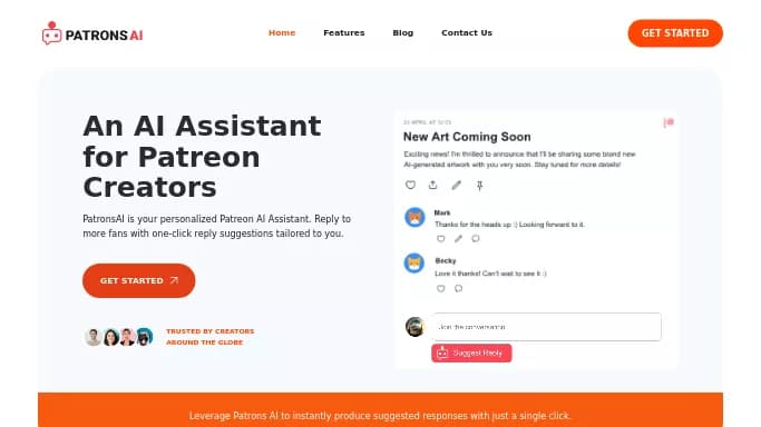 PatronsAI — бесплатная нейросеть   для маркетинга. Бесплатная версия с ограниченным функционалом, есть платные тарифы.