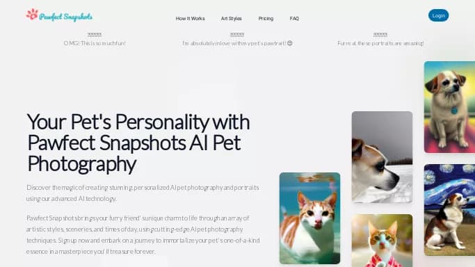 Pawfect Snapshots — платная нейросеть   для редактирования изображений. Бесплатная версия с ограниченным функционалом, есть платные тарифы.