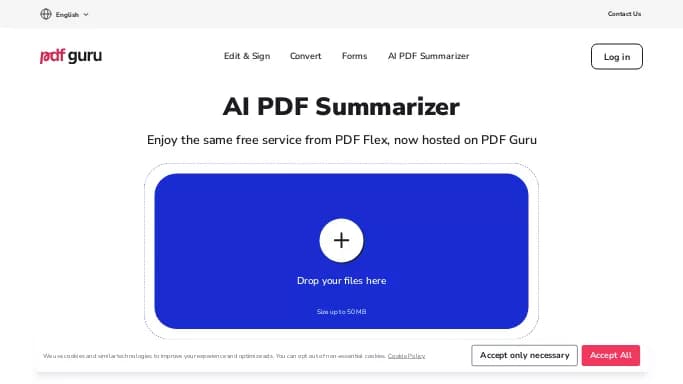 AI PDF Summarizer — платная нейросеть   для таблиц и PDF. 