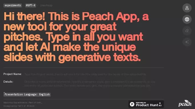 Peach — бесплатная нейросеть   для маркетинга. 