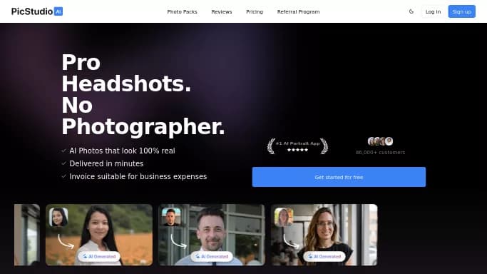 PicStudio — платная нейросеть   для создания изображений. Бесплатная версия с ограниченным функционалом, есть платные тарифы.