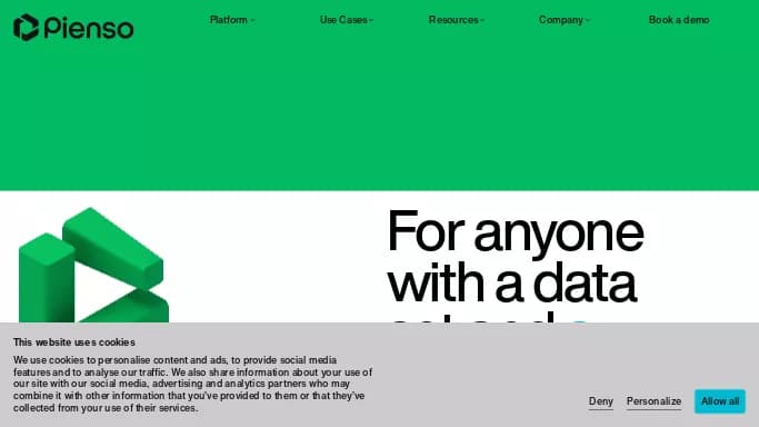 Pienso — платная нейросеть   для научно-исследовательской деятельности. 