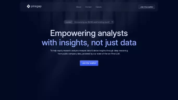 PineGap — платная нейросеть   для работы с финансами. 