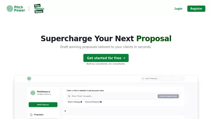 PitchPower — бесплатная нейросеть   для маркетинга. Бесплатная версия с ограниченным функционалом, есть платные тарифы.