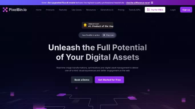 PixelBin — платная нейросеть   для редактирования изображений. Бесплатная версия с ограниченным функционалом, есть платные тарифы.