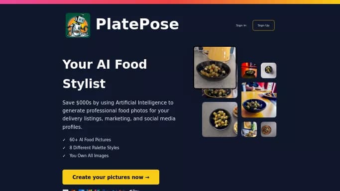 PlatePose — платная нейросеть   для редактирования изображений. Бесплатная версия с ограниченным функционалом, есть платные тарифы.