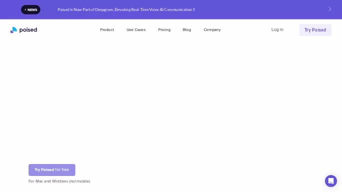 Poised — платная нейросеть   для повышения продуктивности, для помощи в автоматизации. Бесплатная версия с ограниченным функционалом, есть платные тарифы.