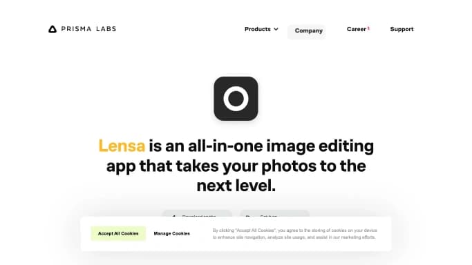 Prisma — платная нейросеть   для редактирования изображений,  для создания изображений,  для SMM. 