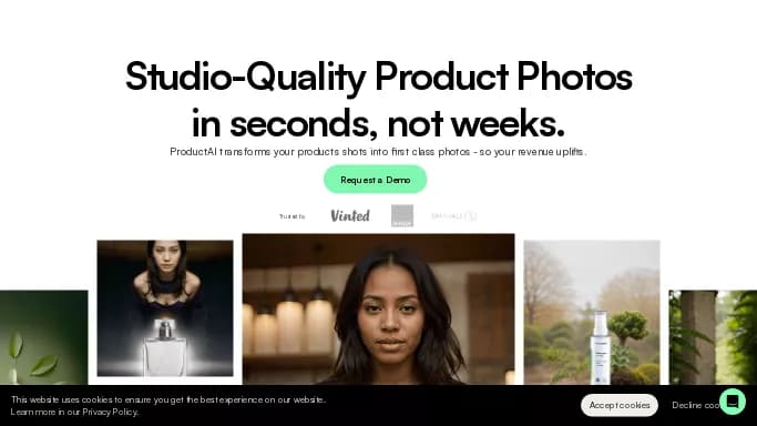 ProductAI — платная нейросеть   для редактирования изображений,  для маркетинга. 