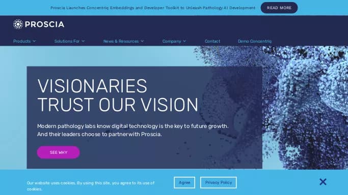 Proscia — платная нейросеть   для научно-исследовательской деятельности. 