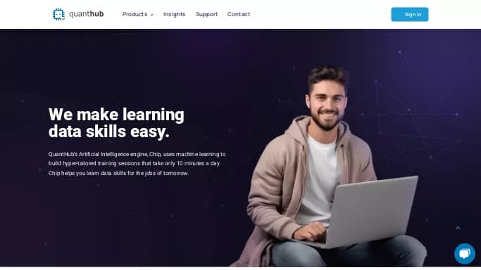 QuantHUB — платная нейросеть   для помощи в образовании. 