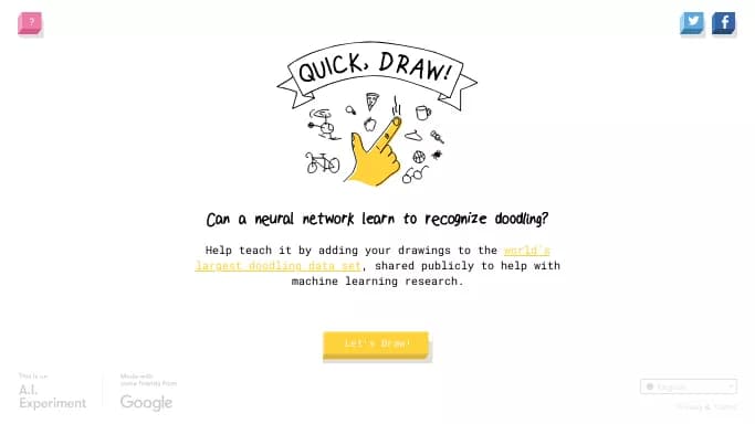 Quick Draw by Google — бесплатная нейросеть   для создания изображений,  для помощи в образовании. 