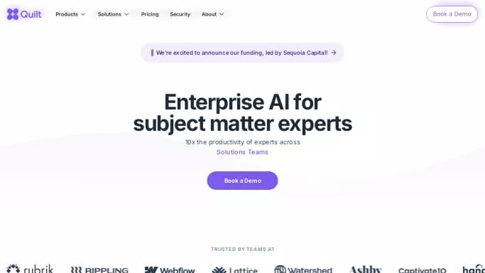 Quilt — платная нейросеть   для маркетинга. 