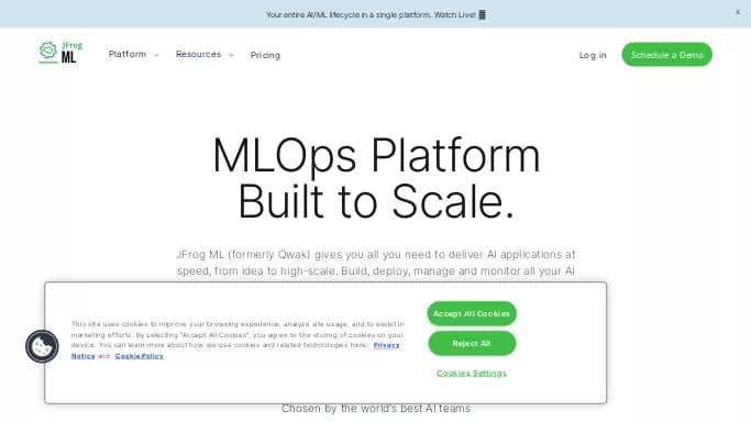 Qwak — бесплатная нейросеть  , автономные ИИ (AGI). Бесплатная версия с ограниченным функционалом, есть платные тарифы.