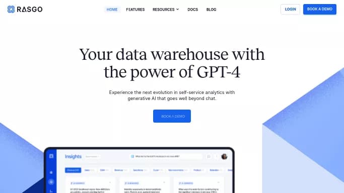 Rasgo — бесплатная нейросеть   для маркетинга,  для анализа данных. 