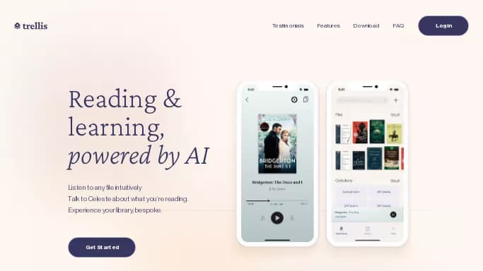 Trellis — платная нейросеть   для помощи в образовании. 