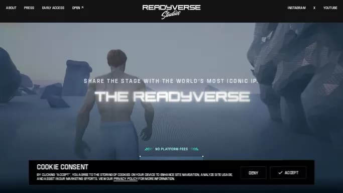 Readyverse — бесплатная нейросеть   в играх. 