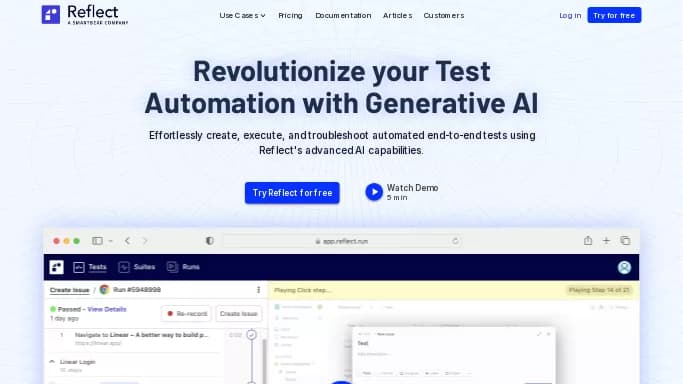 Reflect.run — платная нейросеть   для разработки программного обеспечения. 