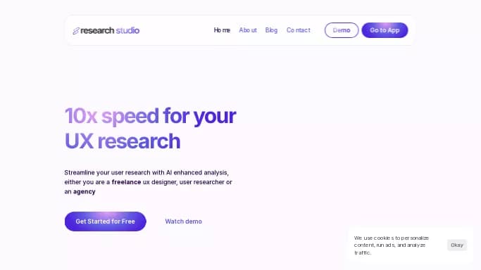 Research Studio — бесплатная нейросеть   для научно-исследовательской деятельности. Бесплатная версия с ограниченным функционалом, есть платные тарифы.