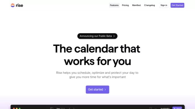 Rise — бесплатная нейросеть   помогающие в управлении персоналом,  для повышения продуктивности. Бесплатная версия с ограниченным функционалом, есть платные тарифы.