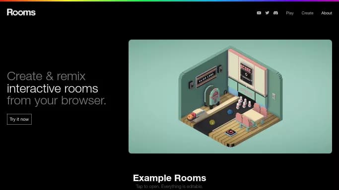 Rooms — бесплатная нейросеть   в играх. 