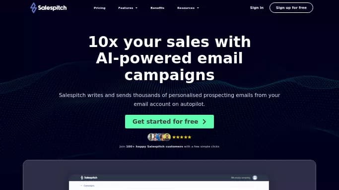 Salespitch — бесплатная нейросеть   для работы с электронной почтой. Бесплатная версия с ограниченным функционалом, есть платные тарифы.